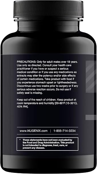 Nugenix Total-T, Free and Total Testosterone Booster for Men, 90 Count