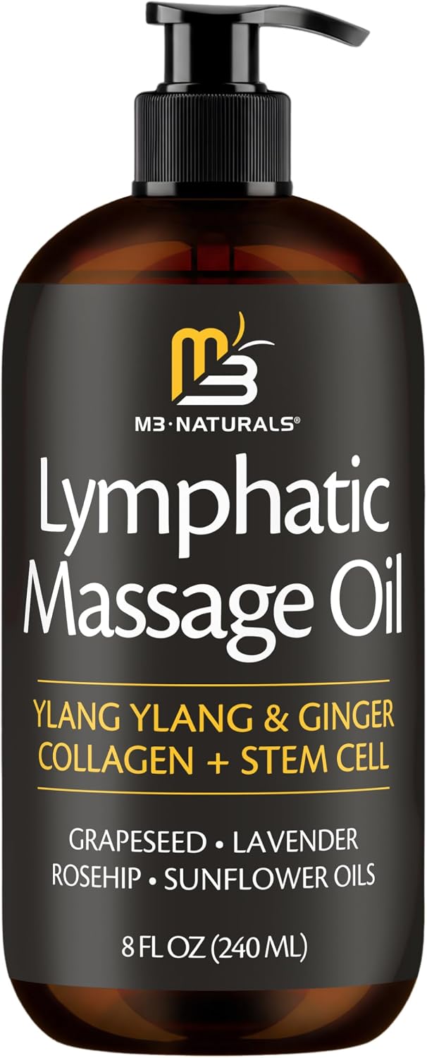 Firming Body Oil, Cellulite Massage Oil for Legs and Body, 16 fl oz by M3