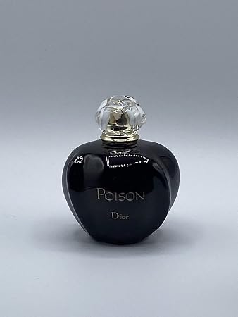 Authentic Dior Poison 3.4 oz perfume bottle for women, featuring elegant glass design and gold accents.