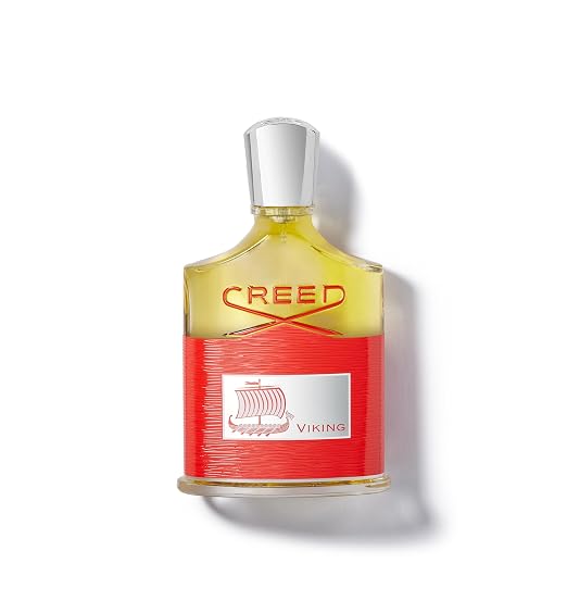 Creed Viking men's perfume bottle with sleek design, 3.3oz/100ml size, displayed on a neutral background.