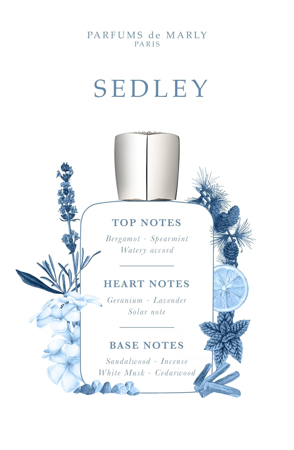 Parfums de Marly Sedley 2.5 fl oz / 75 ml for Men – Free USA Shipping, 3–5 Day Delivery - Hub Wavy