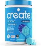 Create Creatine Monohydrate Gummies for Women and Men, Orange, 90ct