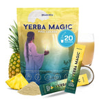Yerba Mate Energy Drinks, Yerba Magic, Gut Health, Peach Mango, 30 Servings