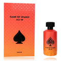 Jo Milano Game of Spades luxury unisex fragrance by Hub Wavy, 3.4 fl oz bottle with sleek design and elegant packaging.