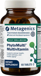 Metagenics PhytoMulti Multivitamin for Men & Women Without Iron, 120 Tablets