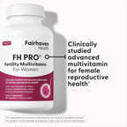 Fairhaven Health FH PRO Fertility Multivitamin for Women, 180 Capsules
