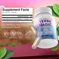 Yerba Mate Capsules, Yerba Magic, Pure Extract, 75mg Caffeine, 60 Count
