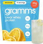 Gramms Clear Protein Powder | 20G Whey Isolate | No Lactose | Lemonade