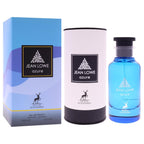 Maison Alhambra Jean Lowe Azure unisex perfume by Hub Wavy, 3.4 oz bottle, showcasing the sleek, elegant fragrance design.