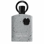A bottle of Afnan Supremacy Collector's Edition luxury men's perfume by Hub Wavy, featuring bold packaging and a sleek design.