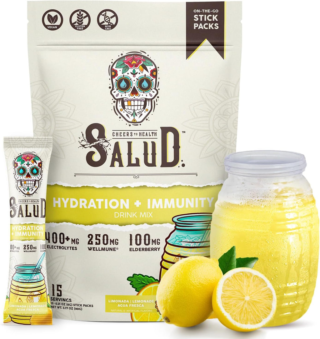Salud 2-in-1 Hydration + Immunity Drink Mix, Horchata