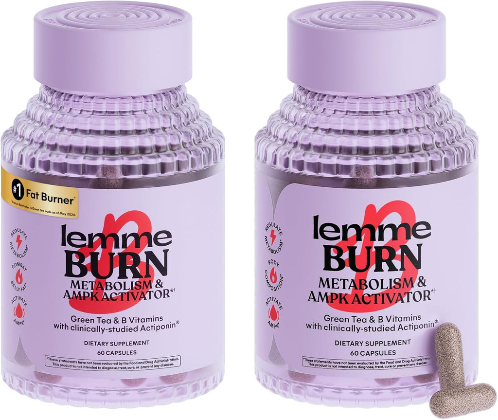 Lemme Burn Belly Fat Capsules for Metabolism Support, 30-Day Supply