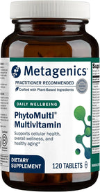 Metagenics PhytoMulti Multivitamin for Men & Women Without Iron, 120 Tablets