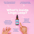 JoySpring LingoLeap Kids Zeolite Drops with B12 and D3, Berry, 30 Ct