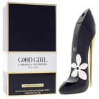 Hub Wavy Carolina Herrera Good Girl perfume bottle, 2.7 oz, elegant floral fragrance for women with a sleek design