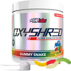EHP Labs OxyShred Pre Workout Powder - Preworkout Powder with L Glutamine & Acetyl L Carnitine, Energy Boost Drink - Cosmic Blast, 60 Servings