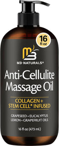 Firming Body Oil, Cellulite Massage Oil for Legs and Body, 16 fl oz by M3