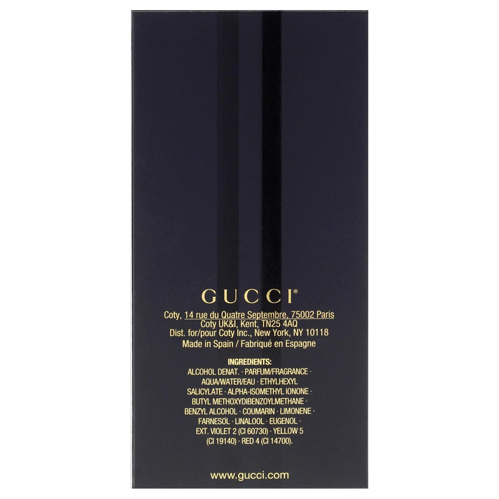 Hub Wavy Gucci Intense Oud unisex perfume bottle, 3 oz/90 ml, elegant design with luxurious scent profile.