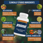 Prosvent Prostate Support with Beta Sitosterol & Stinging Nettle, 60 Ct