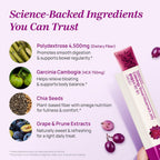 FOODOLOGY Coleology Bowel Movement Jelly, Grape & Prune Flavor, 10 Sticks