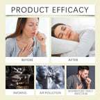 Upgraded Mullein Inhaler for Lung Cleansing & Breathing Support, Portable Herbal Diffuser Pen with Atomizing Technology, Air Freshener with 600 Uses (Purple)