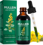 Mullein Extract, Mullein Leaf Extract, Mullein Leaf Drops, Alcohol-Free, Health Supplement Drops (60 ml (Pack of 1)