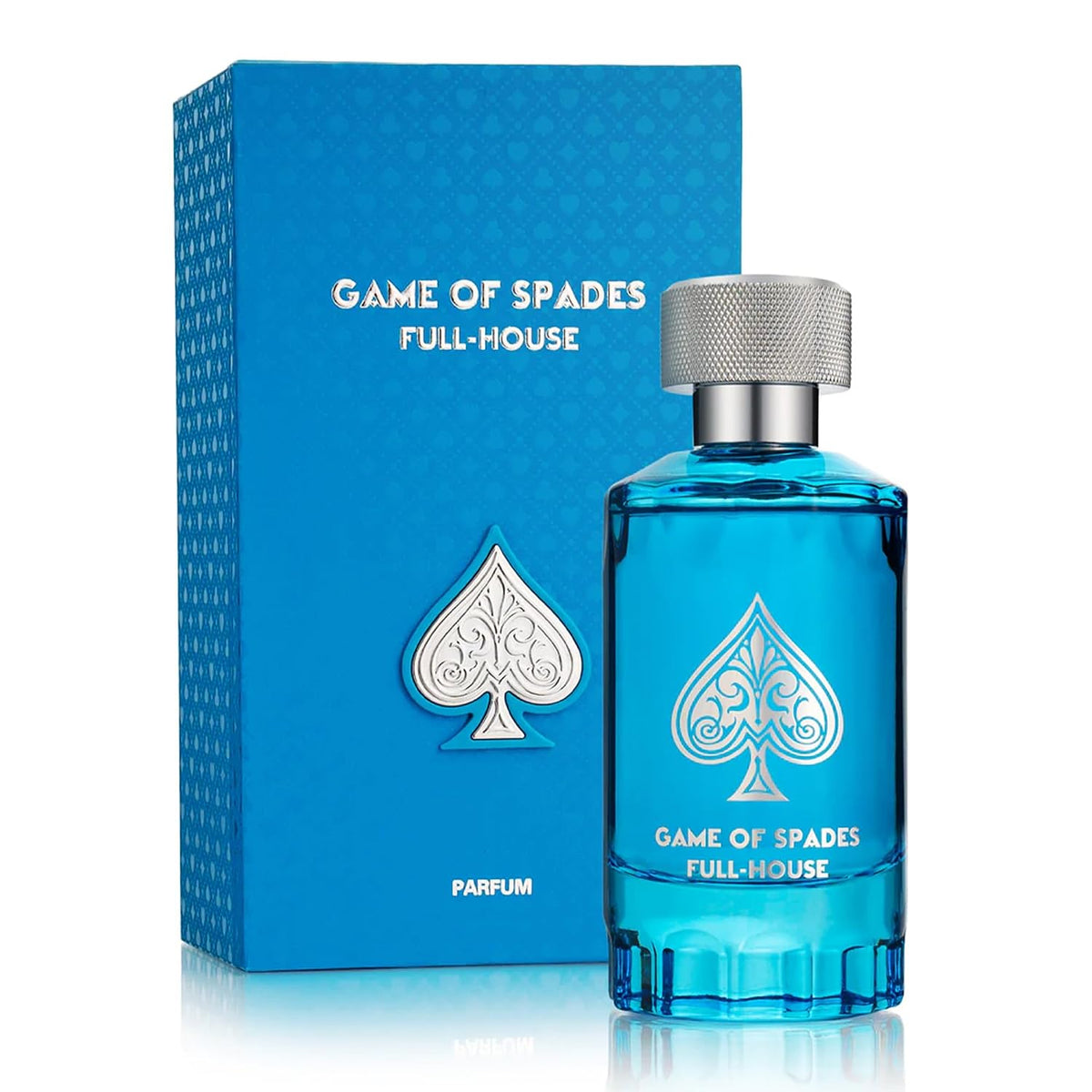 Jo Milano Game of Spades unisex perfume by Hub Wavy, 3.4 fl oz, featuring a long-lasting woody and fresh fragrance.