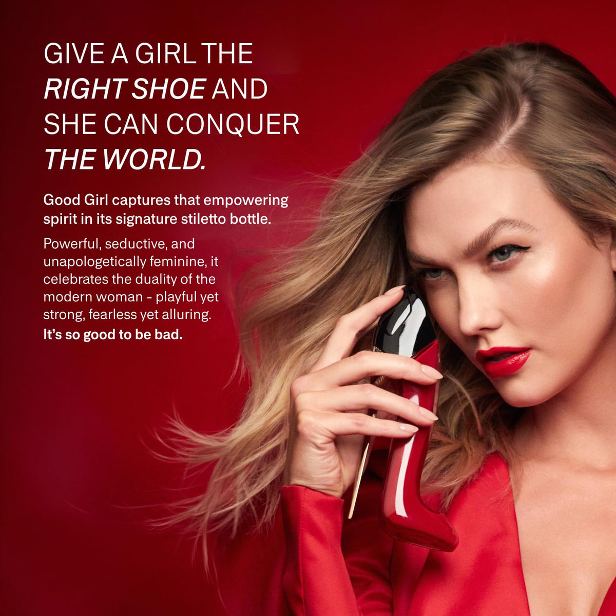 Hub Wavy Very Good Girl perfume bottle for women, 2.7 oz, featuring a luxurious design and long-lasting floral scent.