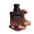 Valentino Born in Roma Donna intense 3.4 oz luxury fragrance bottle with elegant design, for women, by Hub Wavy