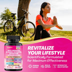 Zoyava Myo Inositol Women's Supplement 750mg, Berberine 500mg, D-Chiro Inositol 50mg, Folate 400mcg, Chromium 100mcg, Ceylon Cinnamon 200mg, Ashwagandha 100mg, DIM 75mg, 90 Capsules
