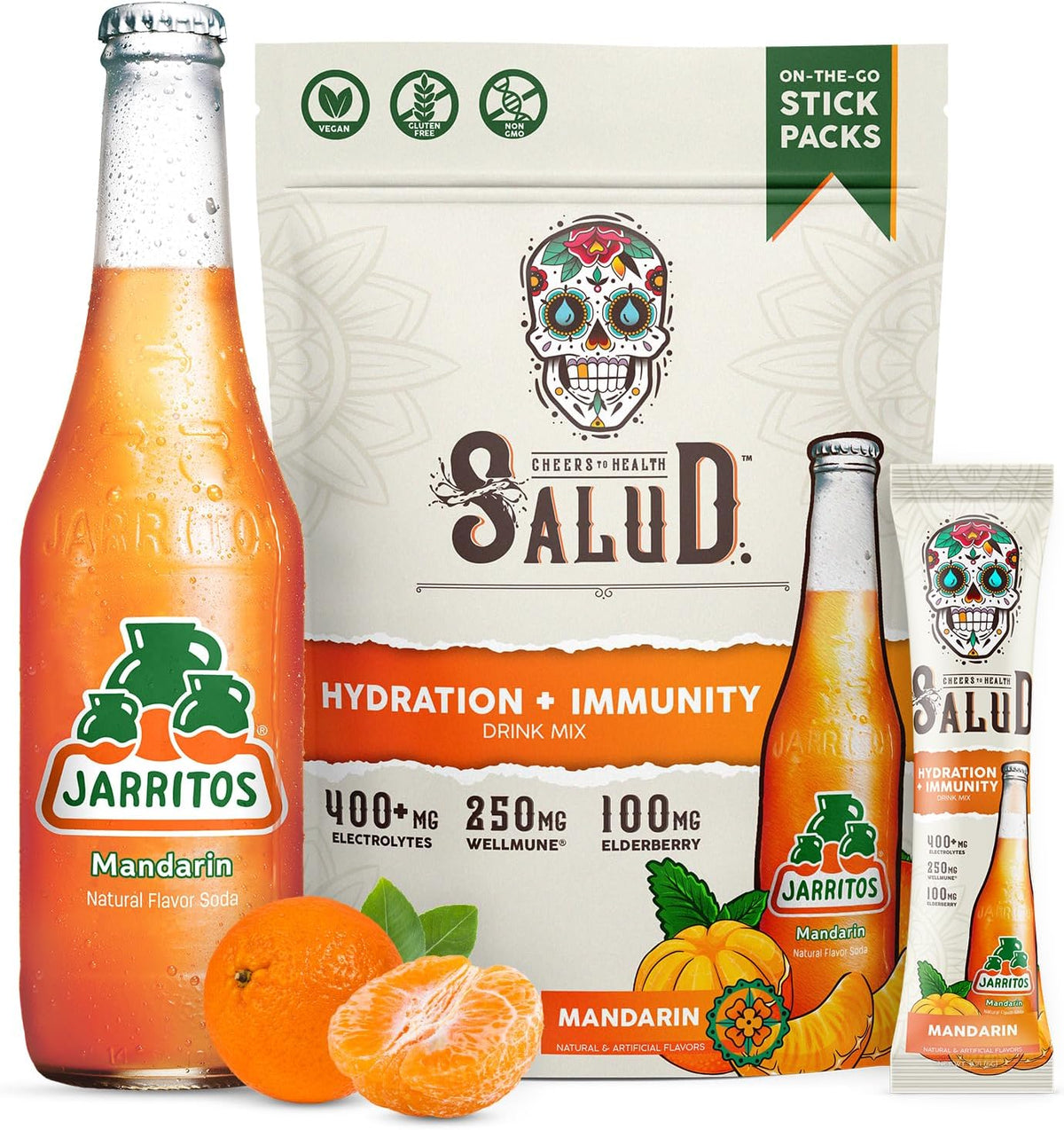 Salud 2-in-1 Hydration + Immunity Drink Mix, Horchata