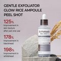 Dr.Melaxin body & face peel shot duo glow black rice peeling ampoule kojic acid & turmeric spray