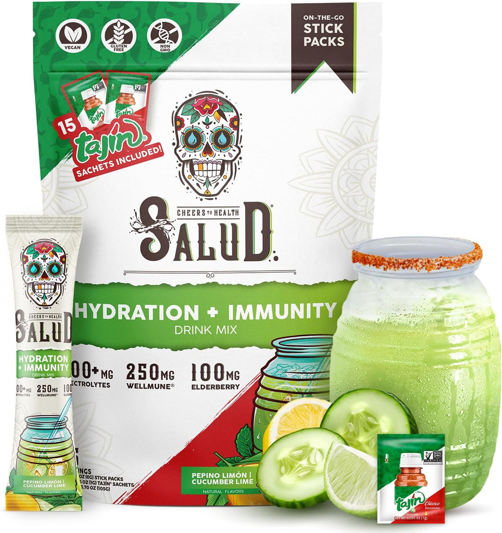 Salud 2-in-1 Hydration + Immunity Drink Mix, Horchata