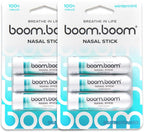 BoomBoom Nasal Stick, Essential Oils + Menthol Inhaler, Tropical, 3 Pack
