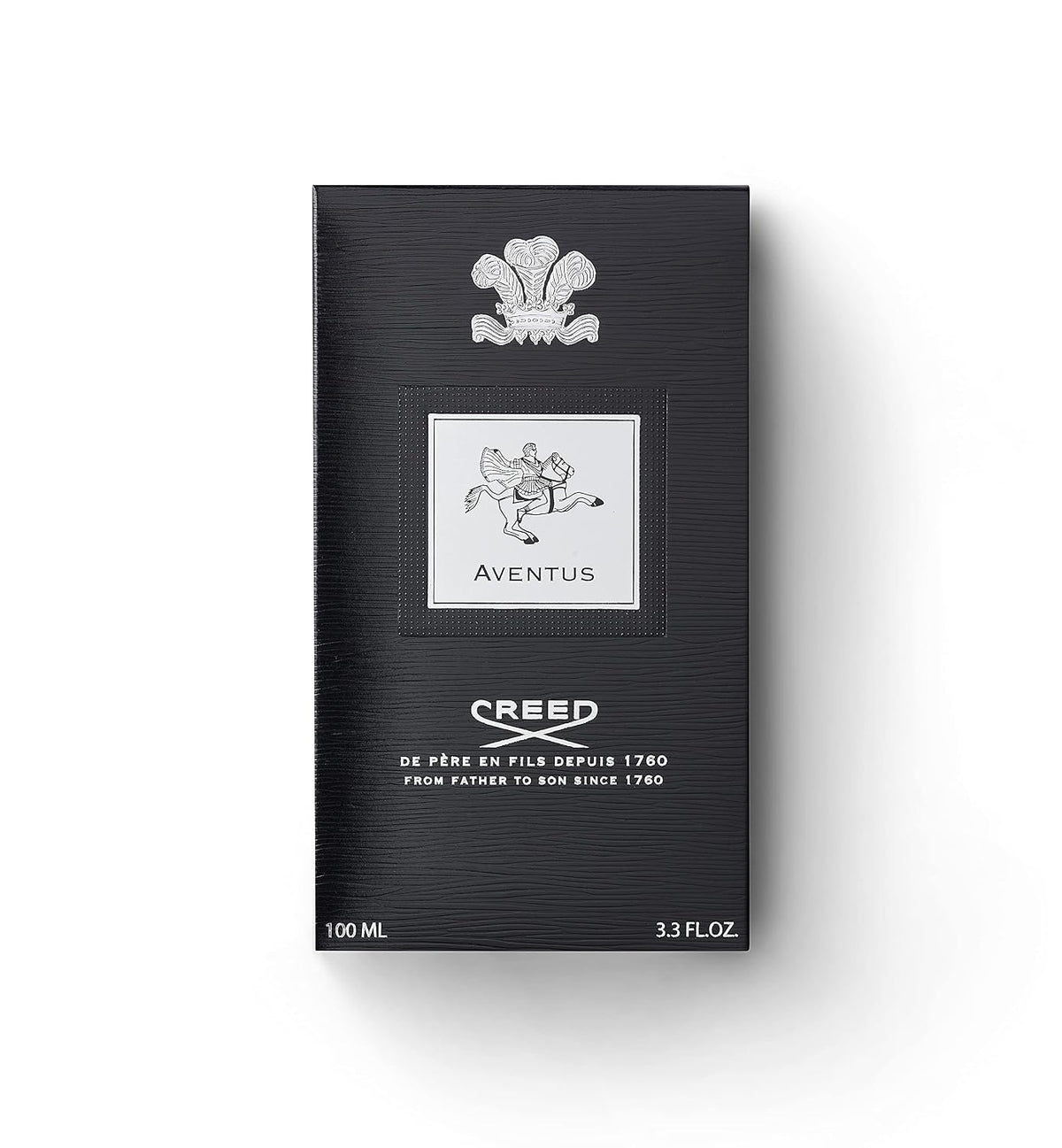 Hub Wavy Creed Absolu Aventus men's perfume 3.3 oz bottle with sleek design and elegant label, showcasing luxury fragrance packaging