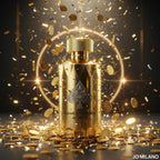 Jo Milano Game of Spades Jackpot luxury unisex perfume bottle by Hub Wavy, 3.4 fl oz, elegant design and branding visible.