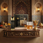 Hub Wavy Lattafa Khamrah perfume bottle, luxury unisex fragrance with 100ml size, elegant design and modern style.