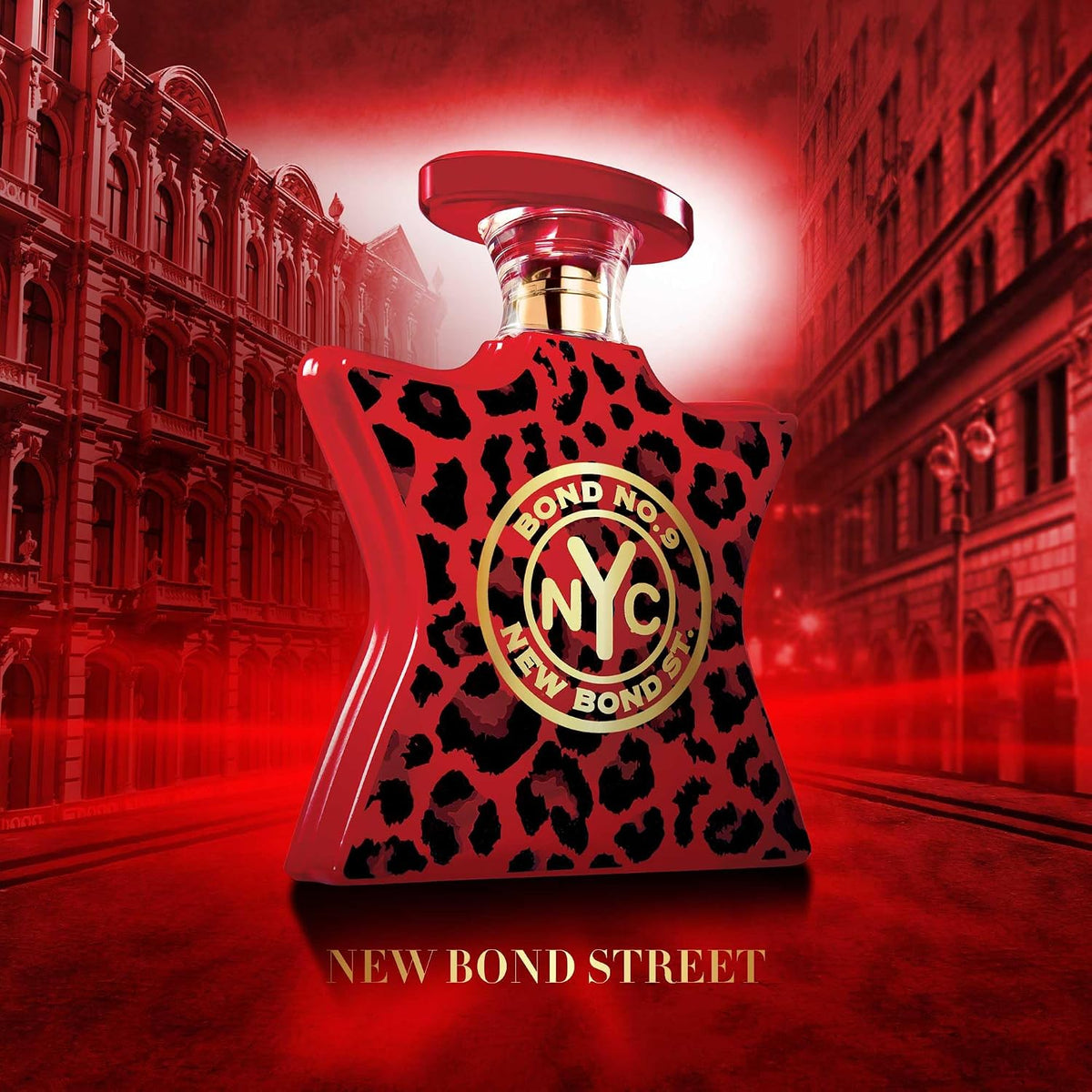 Hub Wavy Bond No. 9 New York New Bond St. unisex perfume 3.4 fl oz bottle with elegant packaging and branding.