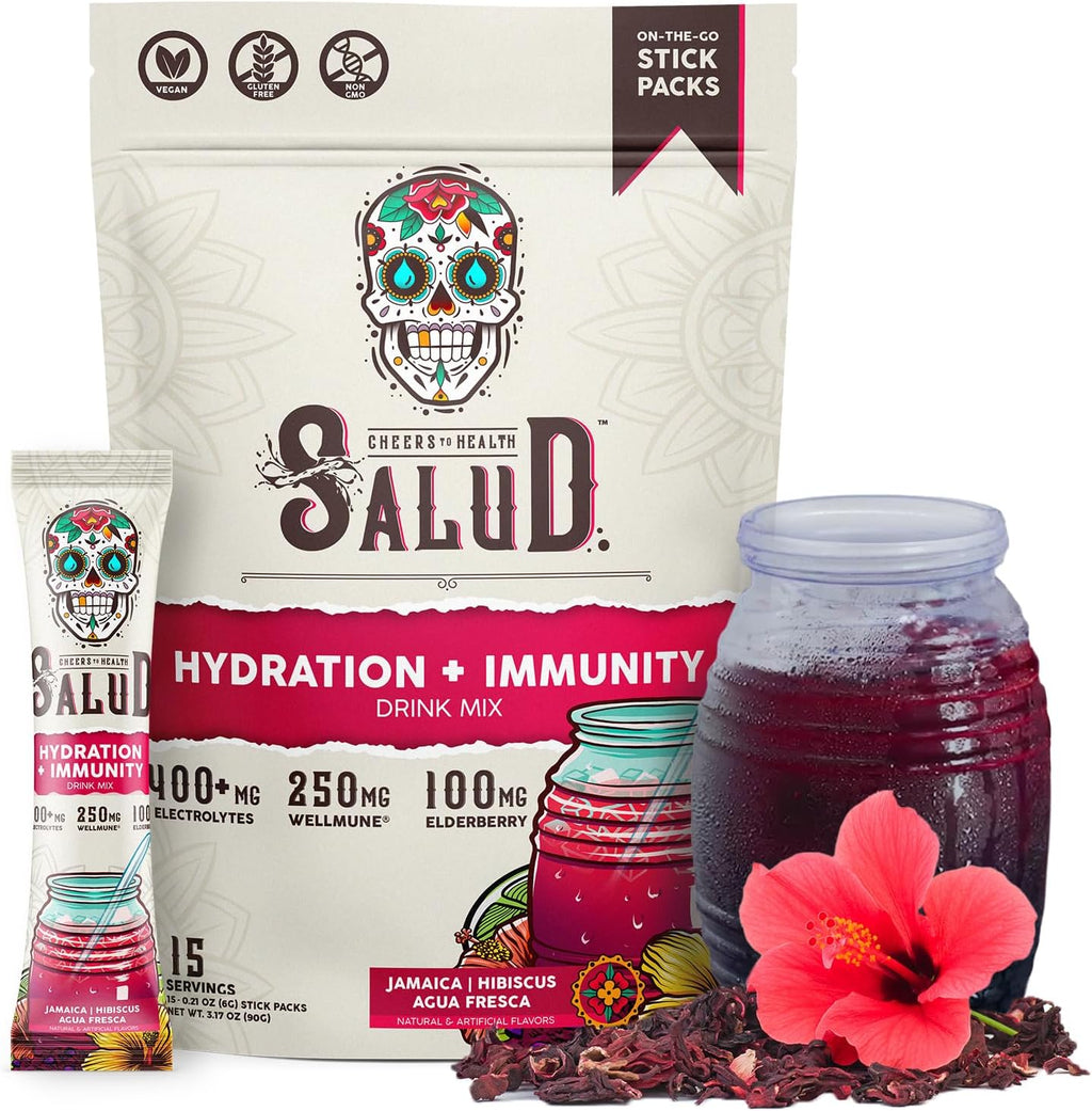 Salud 2-in-1 Hydration + Immunity Drink Mix, Horchata