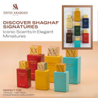 Hub Wavy Swiss Arabian Shaghaf Vanilla Toffee perfume bottle, unisex fragrance with vanilla and toffee notes, 75 ml.