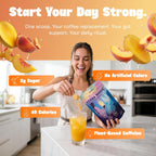 Yerba Mate Energy Drinks, Yerba Magic, Gut Health, Peach Mango, 30 Servings