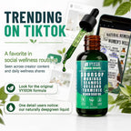 Vyxion Soursop Bitters Liquid Drops 10 in 1 with Sea Moss, Moringa, Turmeric, Black Seed Oil, Oregano, Ashwagandha | Herbal Extracts for Overall Health-Enhancing | Vegan, Non-GMO | 2 Fl Oz