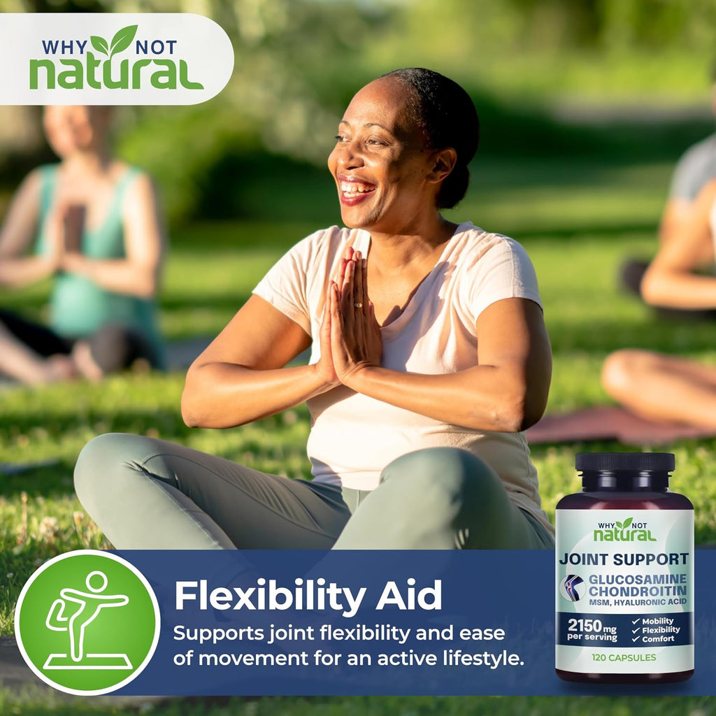 Glucosamine, Chondroitin, MSM, Joint Support Supplement - Knee pain