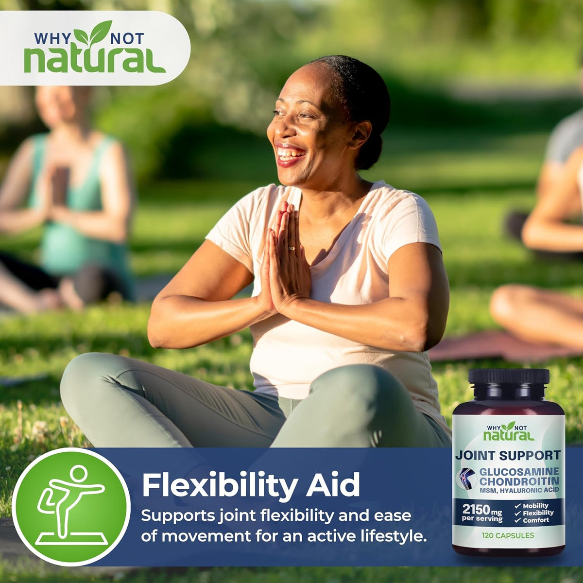 Glucosamine, Chondroitin, MSM, Joint Support Supplement - Knee pain