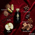 Hub Wavy Jo Milano Game of Spades Wildcard men's perfume bottle, 3.4 oz, luxurious rich fragrance, long-lasting scent