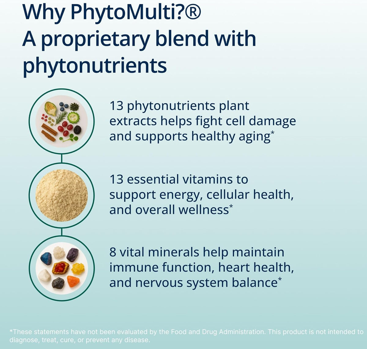 Metagenics PhytoMulti Multivitamin for Men & Women Without Iron, 120 Tablets