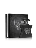 Hub Wavy Bond No. 9 New York Lafayette Street men's luxury fragrance 3.4 oz bottle with elegant packaging and branding.