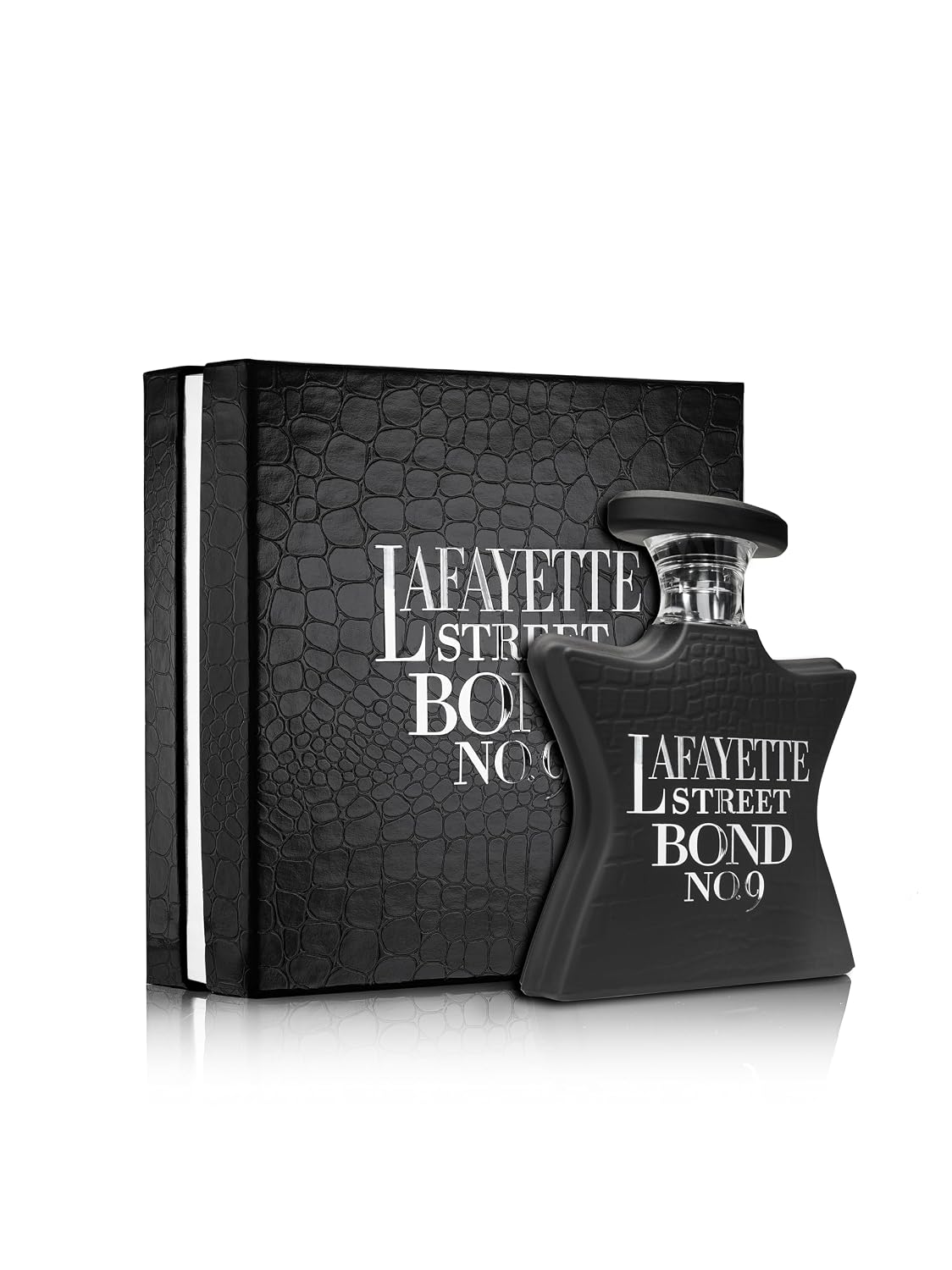 Hub Wavy Bond No. 9 New York Lafayette Street men's luxury fragrance 3.4 oz bottle with elegant packaging and branding.