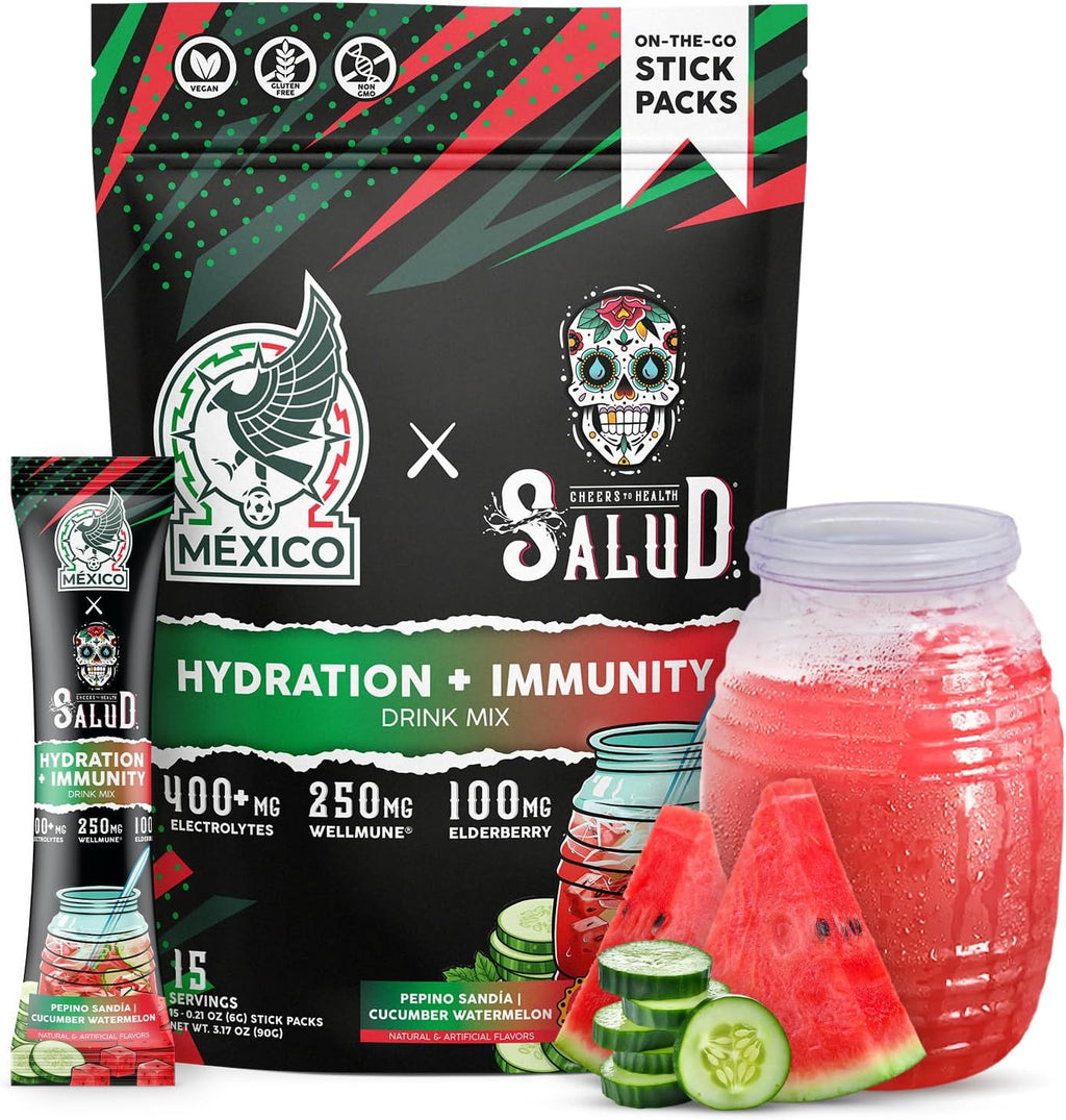 Salud 2-in-1 Hydration + Immunity Drink Mix, Horchata