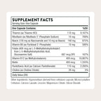 Thorne Basic B Complex, 8 Active B Vitamins & Choline, 60 Capsules